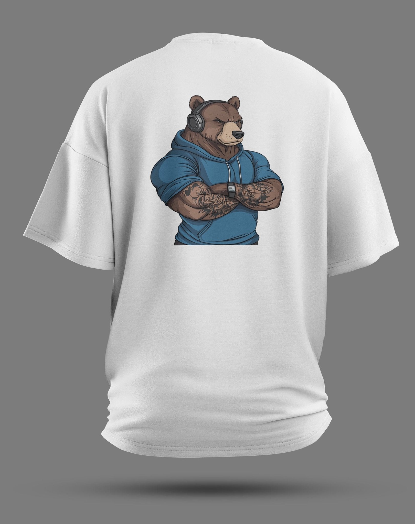 ALPHA BEAR Oversized T-Shirt - JAWX