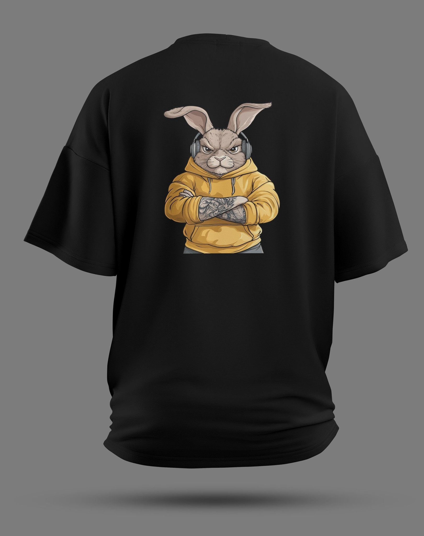ALPHA BUNNY Oversized T-Shirt - JAWX