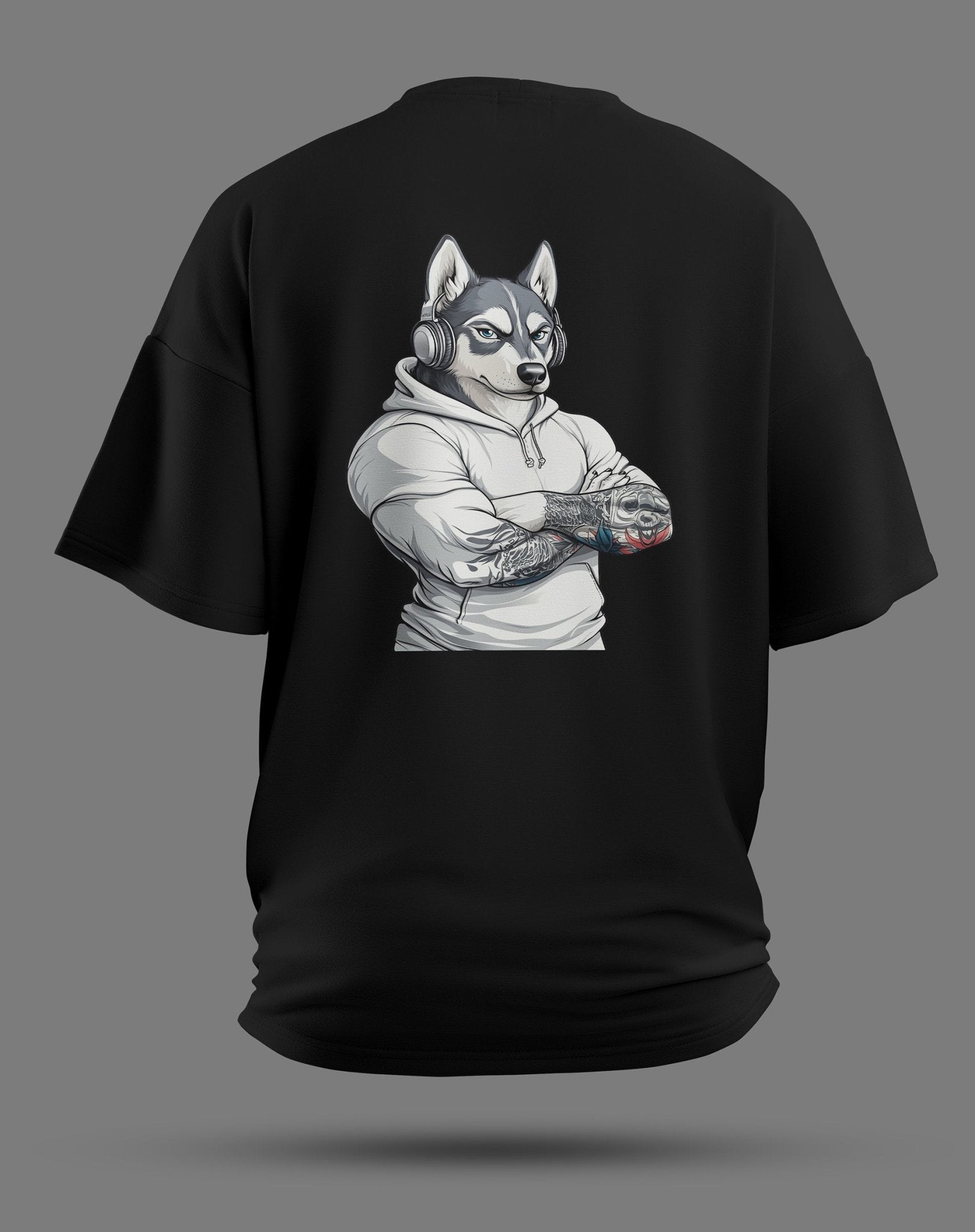 ALPHA HUSKY Oversized T-Shirt - JAWX