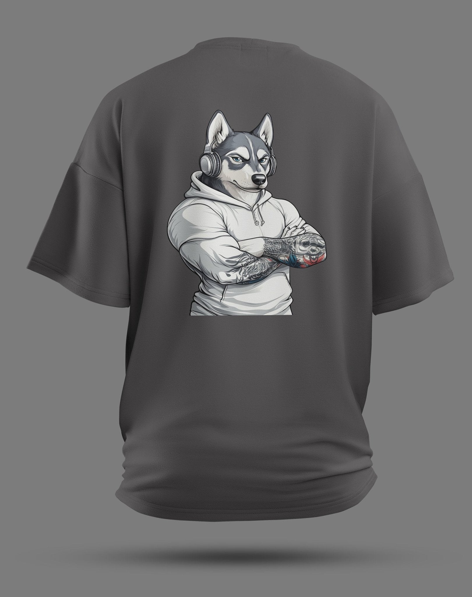 ALPHA HUSKY Oversized T-Shirt - JAWX