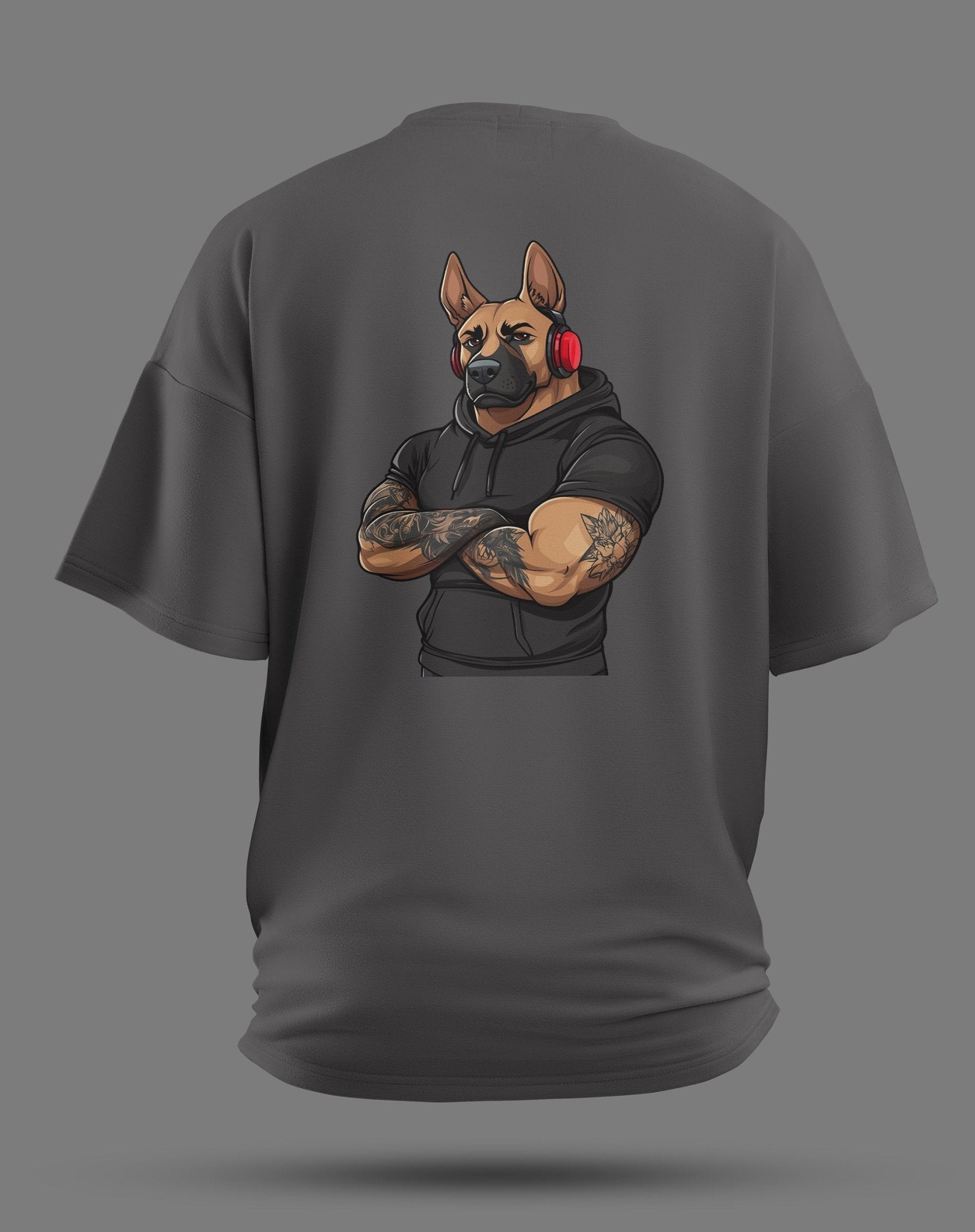 ALPHA SHEPHERD Oversized T-Shirt - JAWX