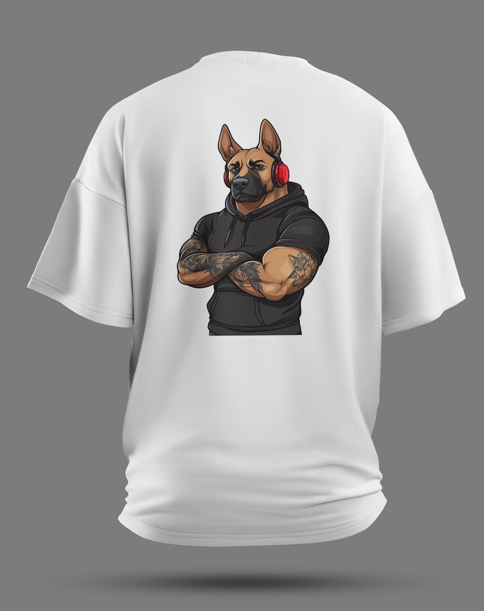 ALPHA SHEPHERD Oversized T-Shirt - JAWX