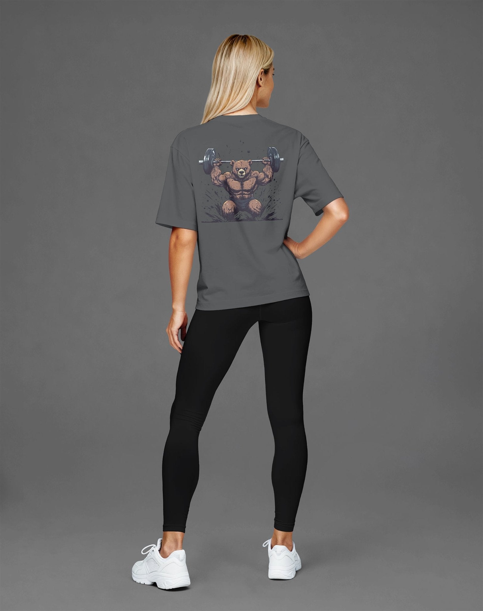 Bear Edition Shirt in Unbekannt – rohe Power für Gym & Straße. JAWX Gym Shirt. nan