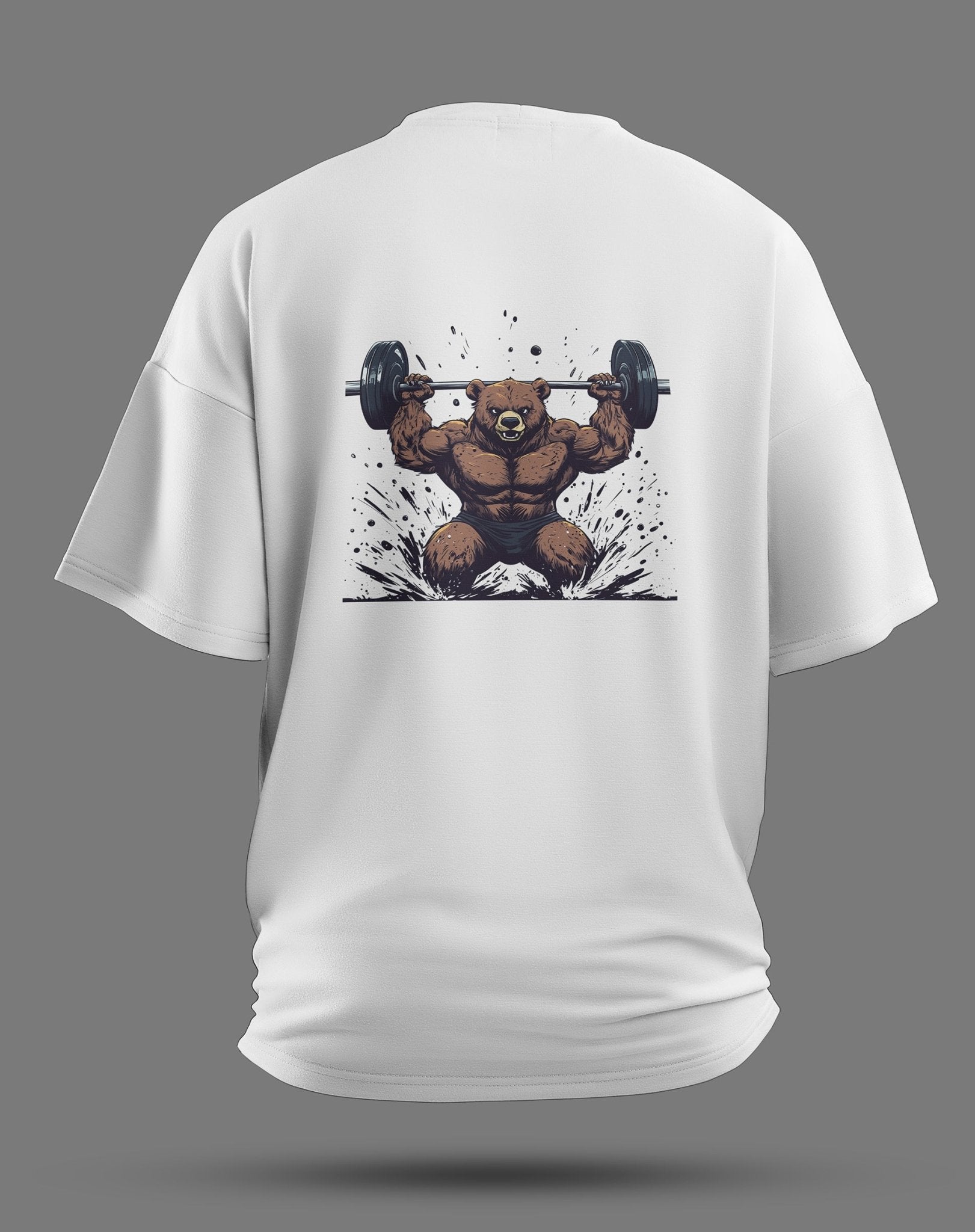 Bear Lift Oversized Tee - JAWX