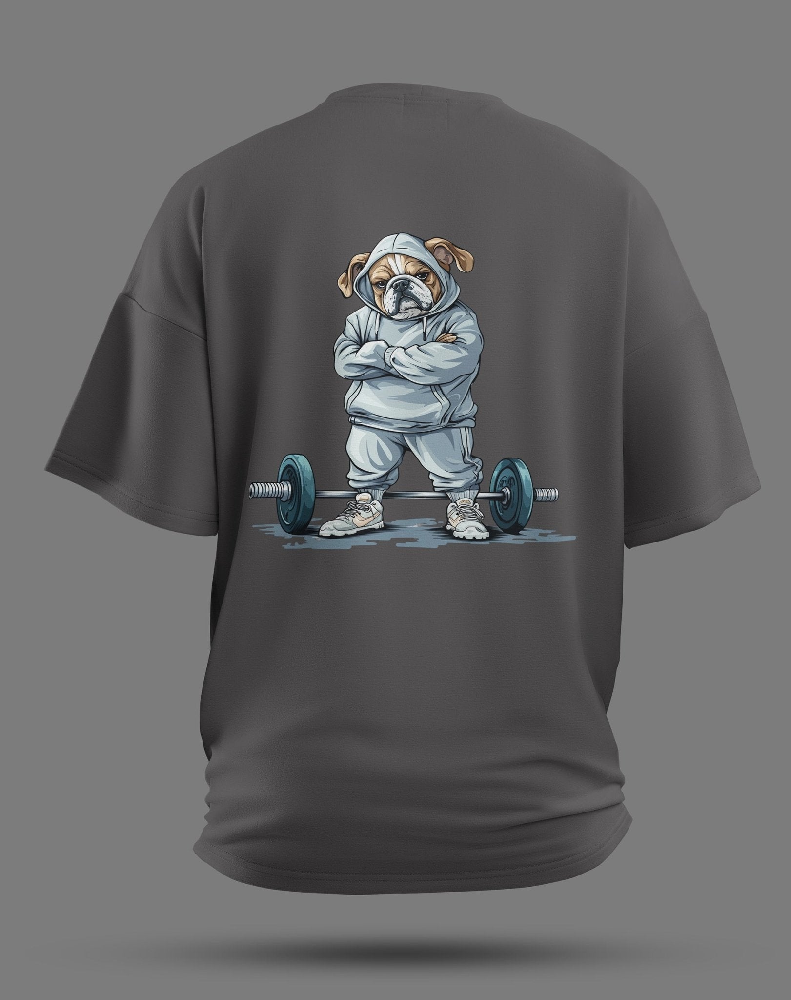 Bulldog Oversized Tee - JAWX