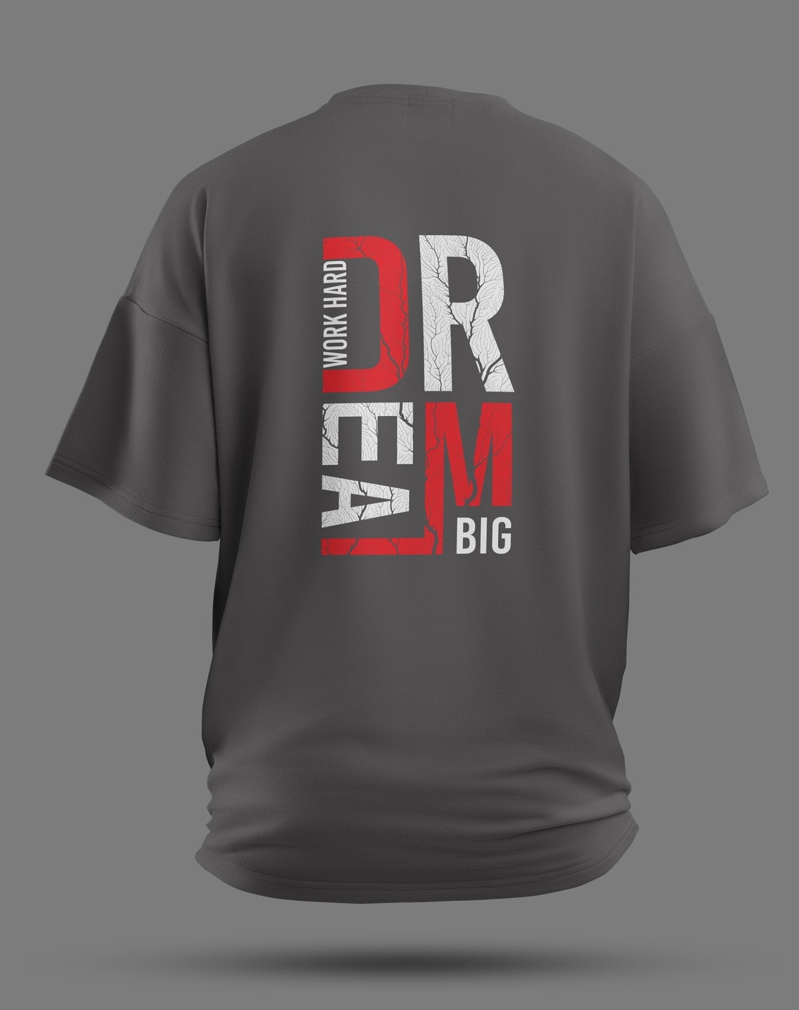 Dream Big – Oversized Gym Shirt für Vision & Drive - JAWX