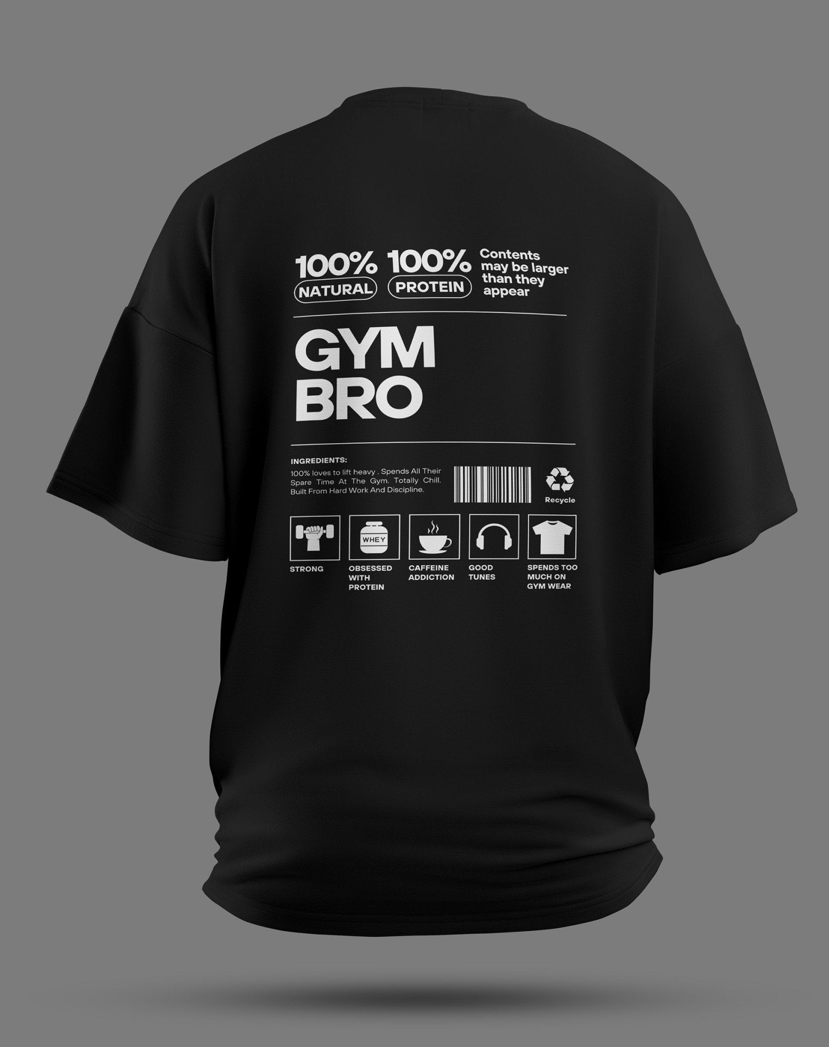 Gym Bro – Gym Shirt für Power & Personality - JAWX