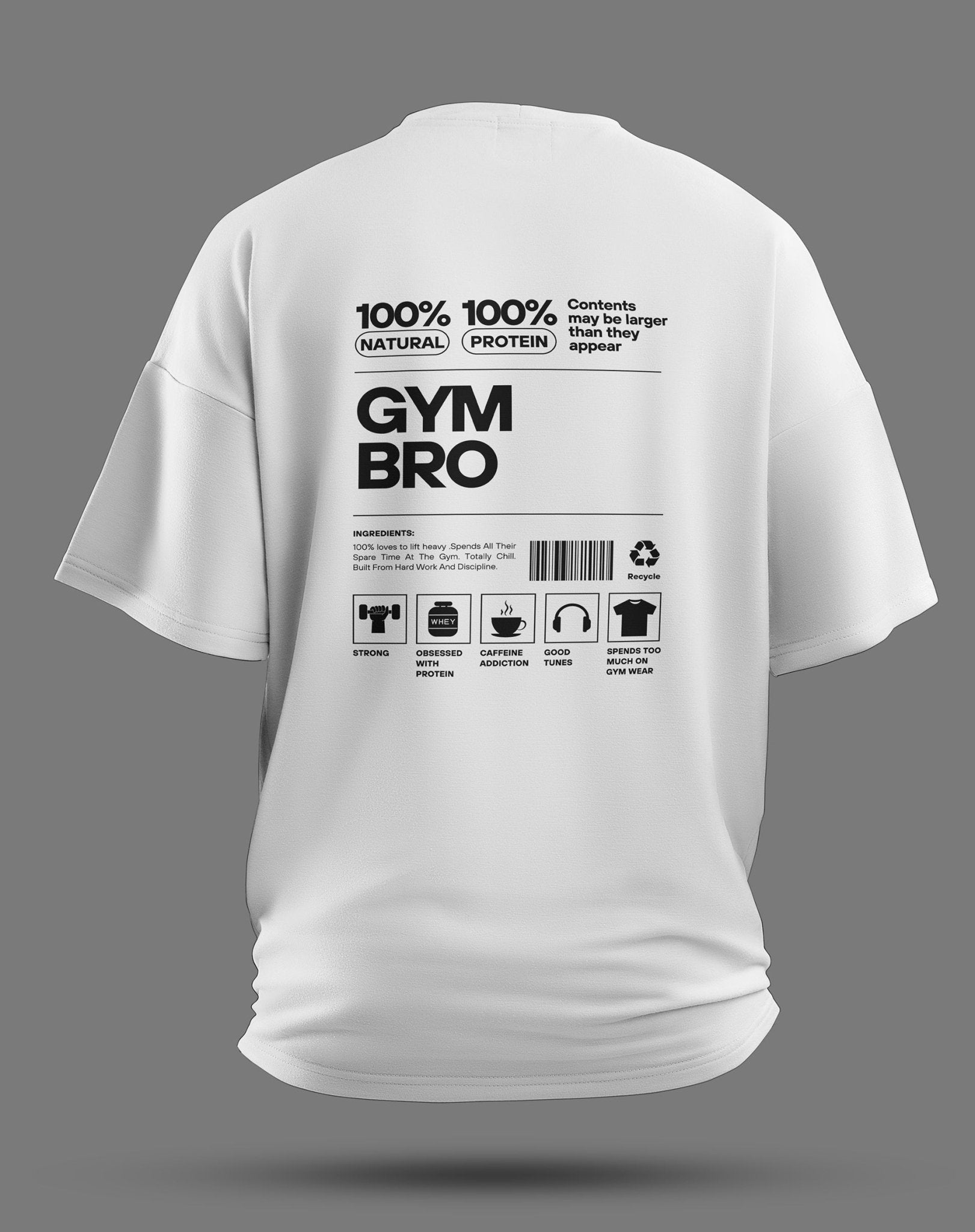 Gym Bro – Gym Shirt für Power & Personality - JAWX