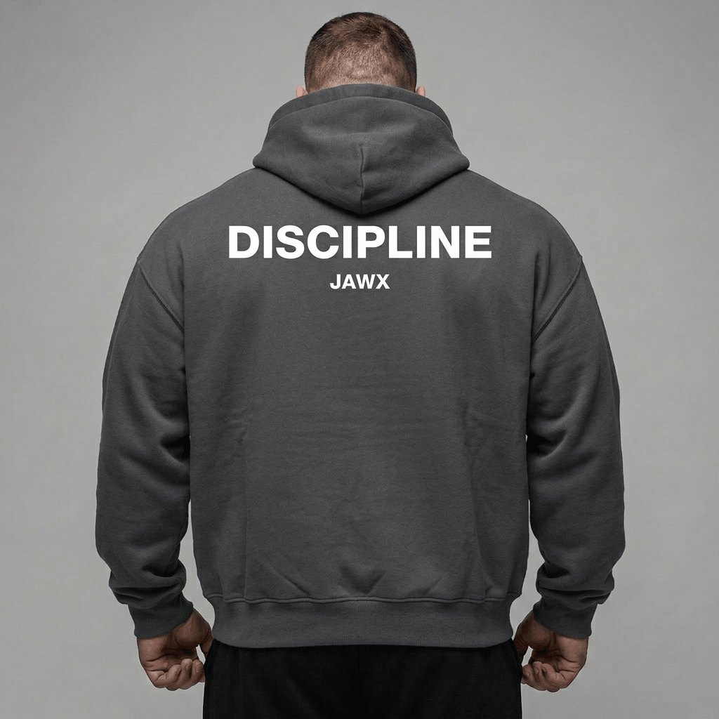 GYM - Hoodie DISCIPLINE - JAWX