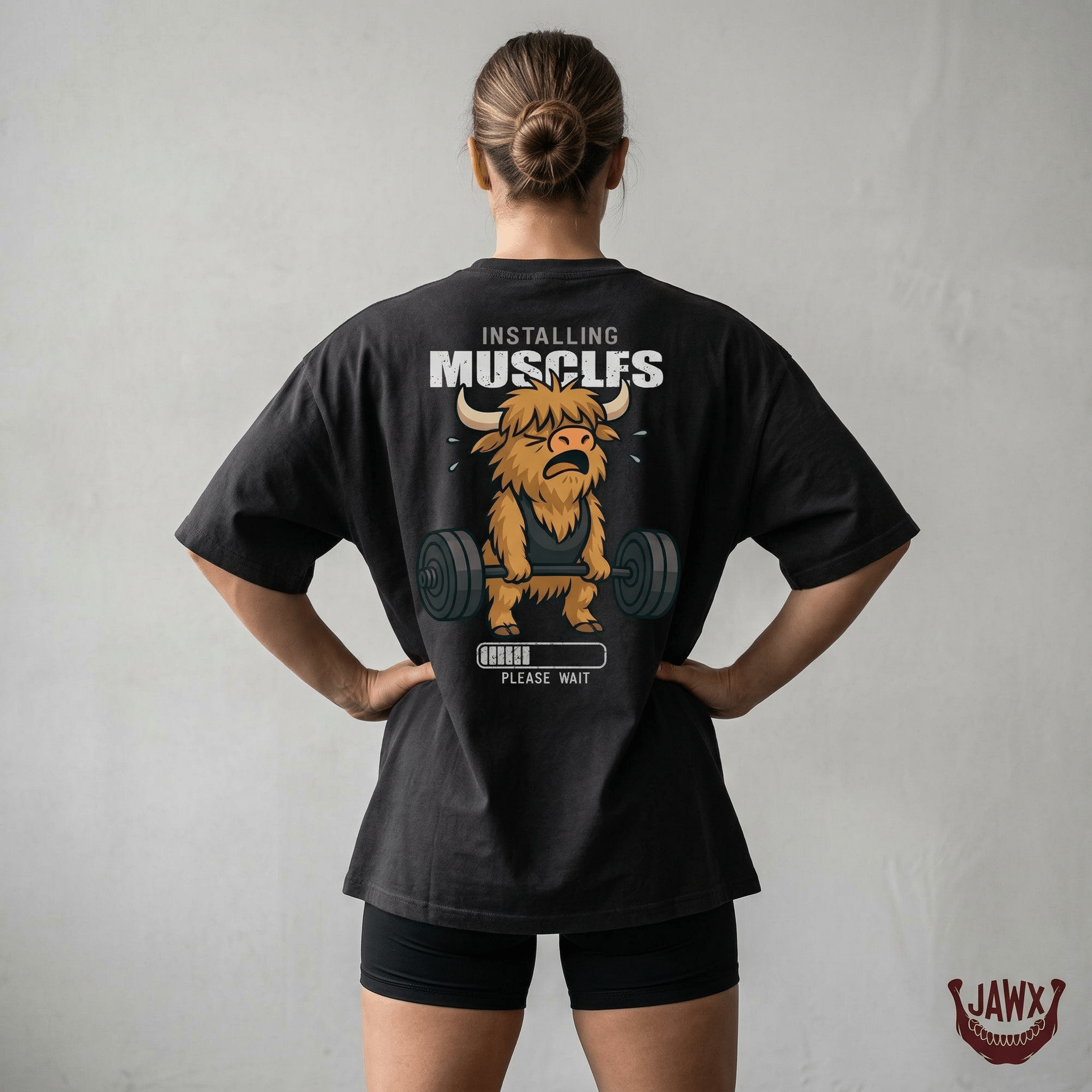 Installing Muscles – Highland Bull - JAWX