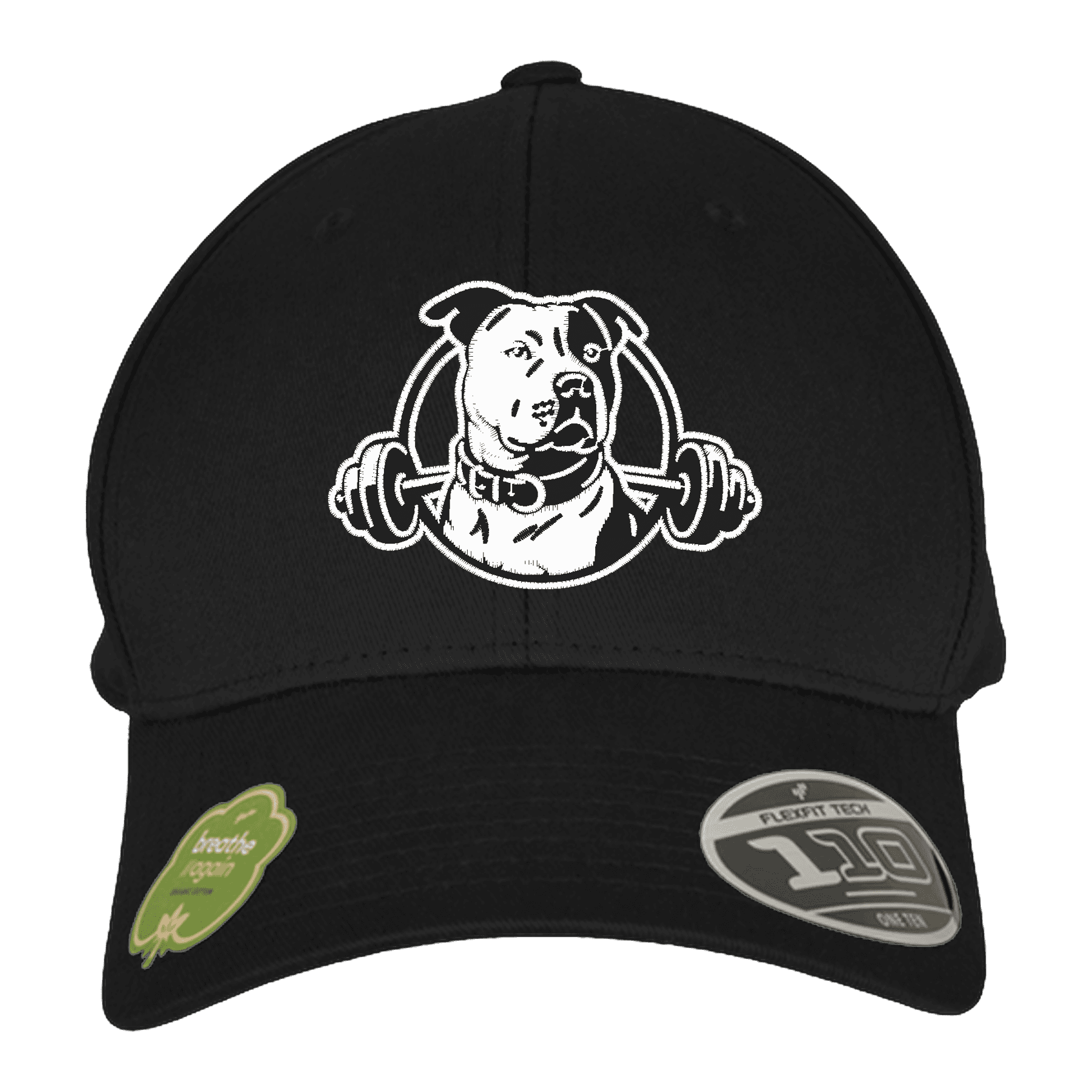 Logo Batch Cap in Grey – Urban Statement. JAWX Headwear. Organic Cap FLEXFIT – JAWX Logo