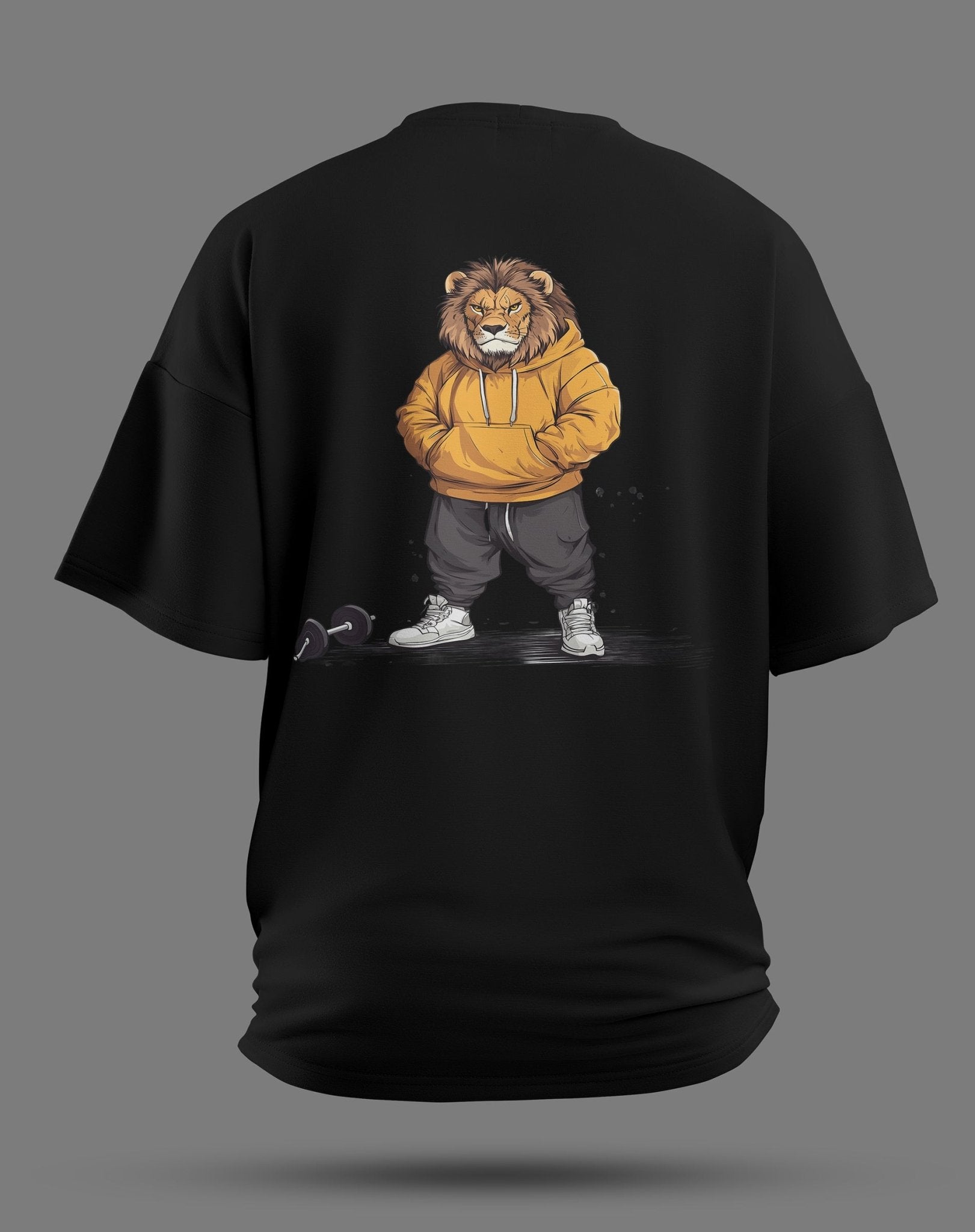 Lion Oversized Tee - JAWX