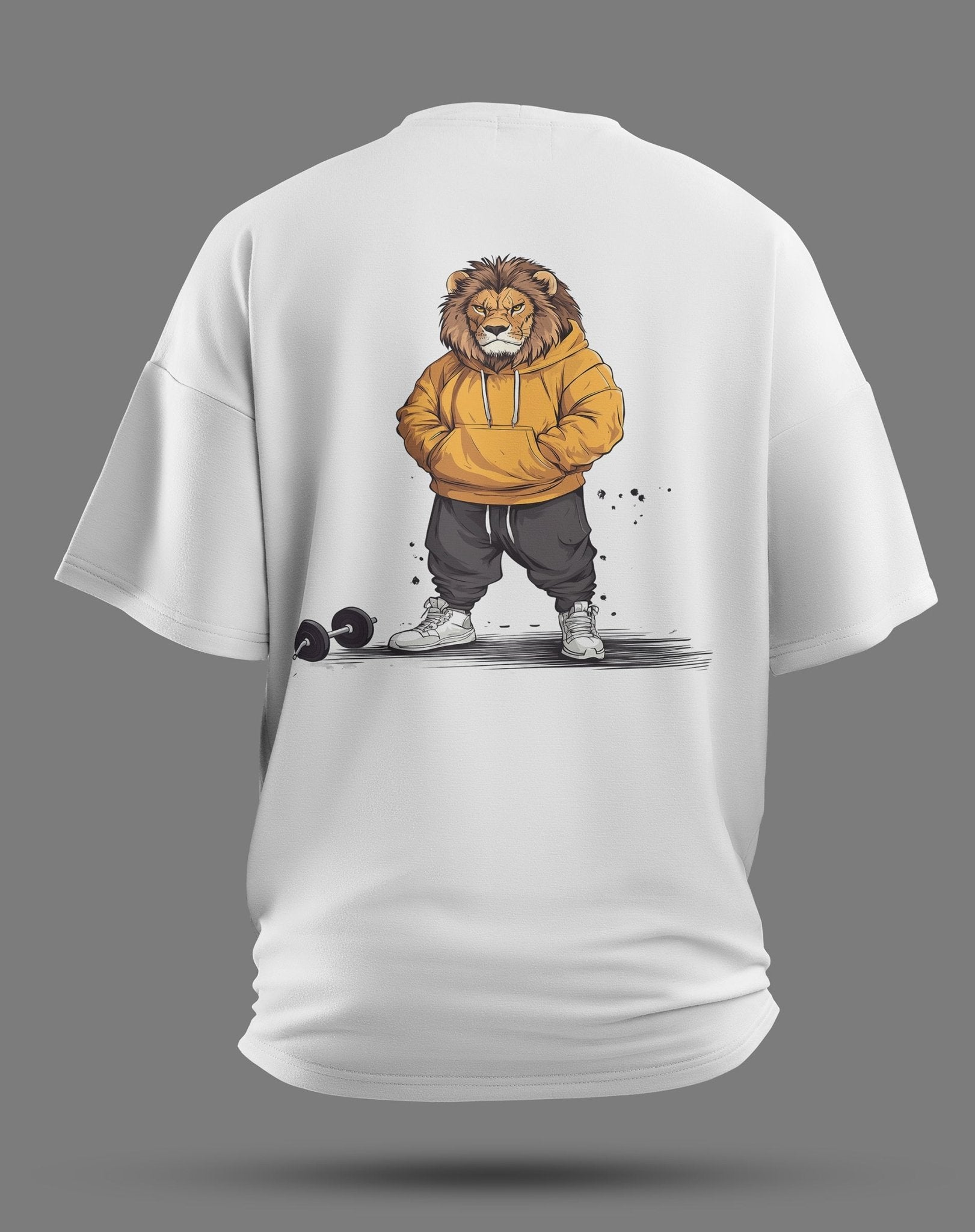 Lion Oversized Tee - JAWX