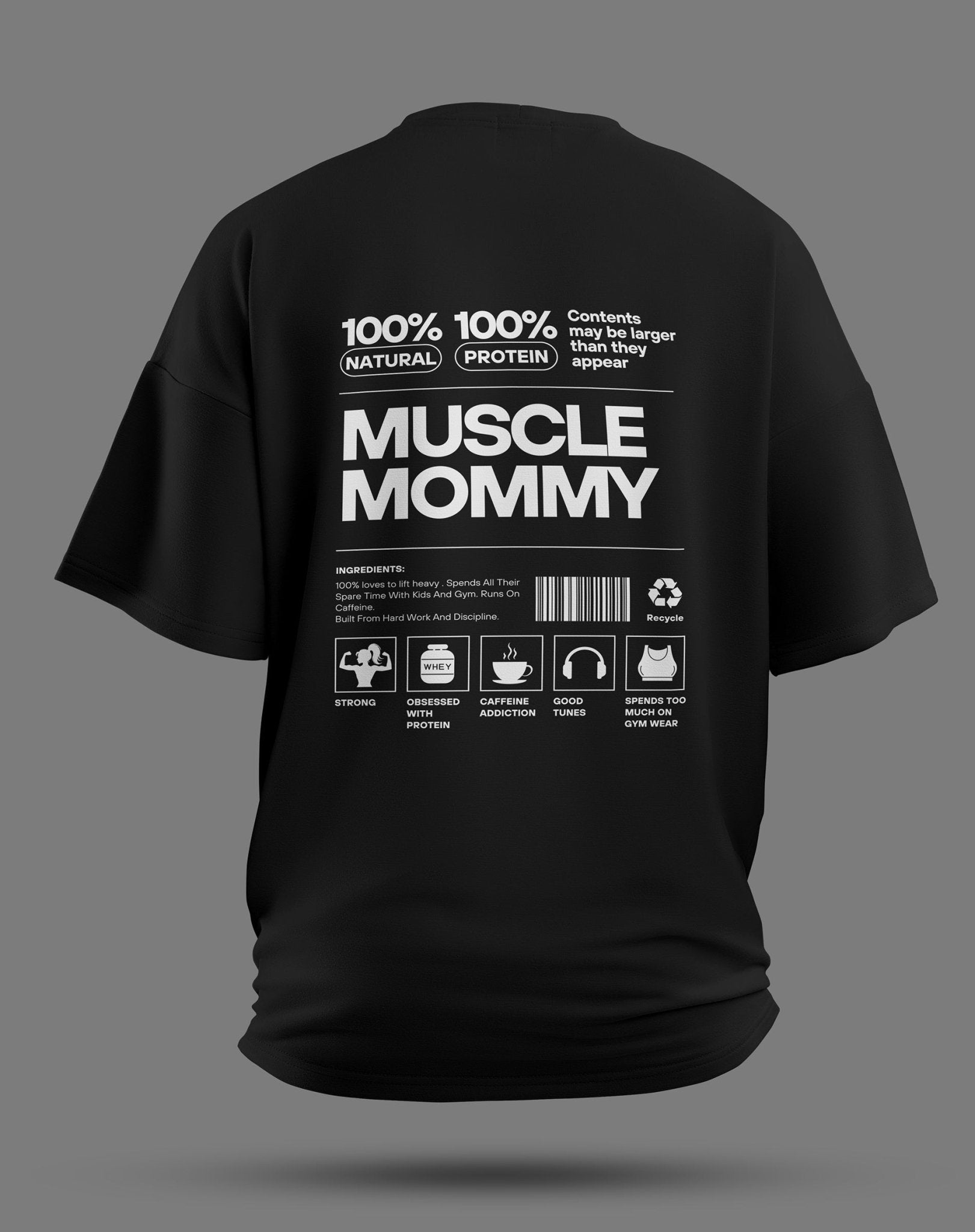 Muscle Mommy – Gym Shirt für Stärke & Selbstbewusstsein - JAWX