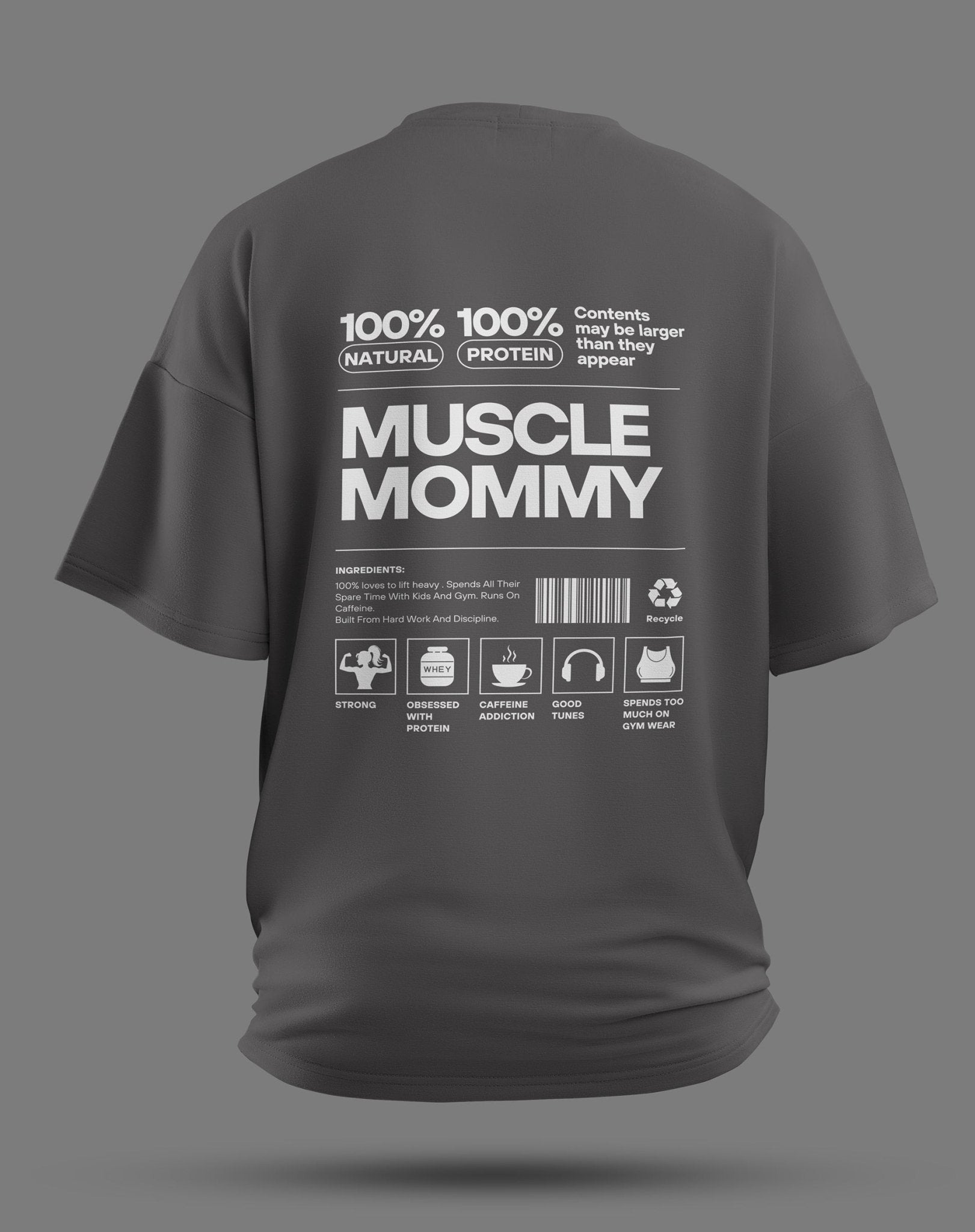 Muscle Mommy – Gym Shirt für Stärke & Selbstbewusstsein - JAWX