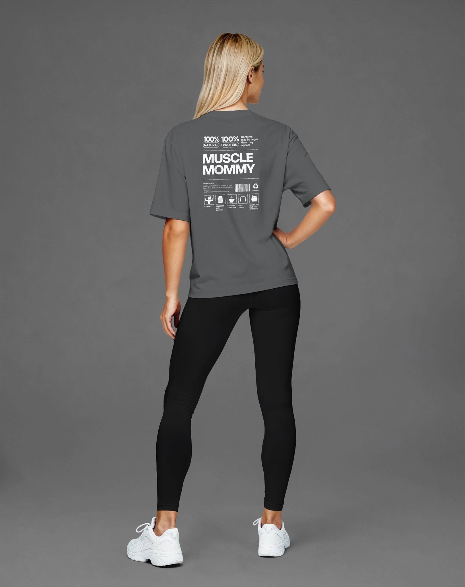 Muscle Mommy – Gym Shirt für Stärke & Selbstbewusstsein - JAWX