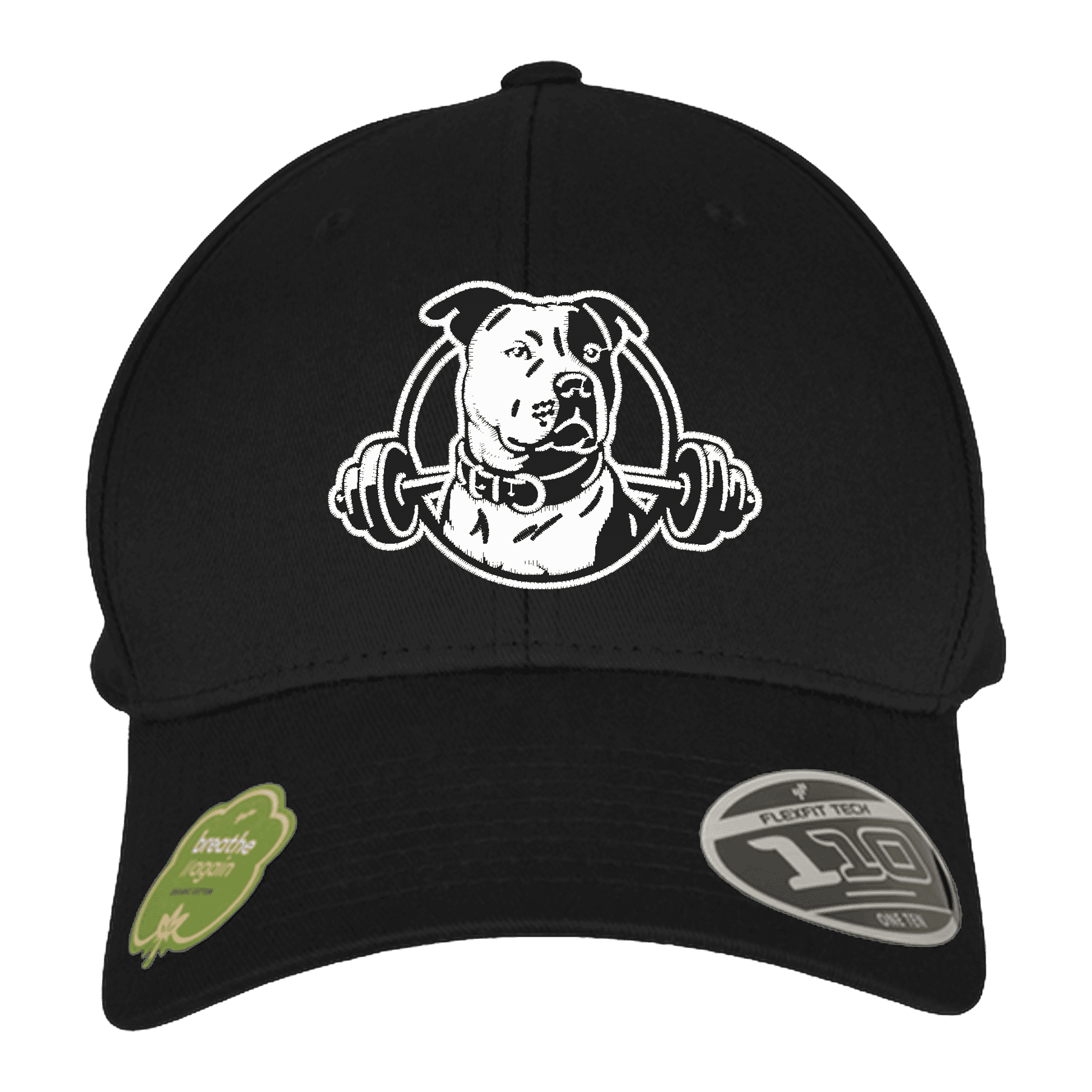 Logo Batch Cap in Grey – Urban Statement. JAWX Headwear. Organic Cap FLEXFIT – JAWX Logo