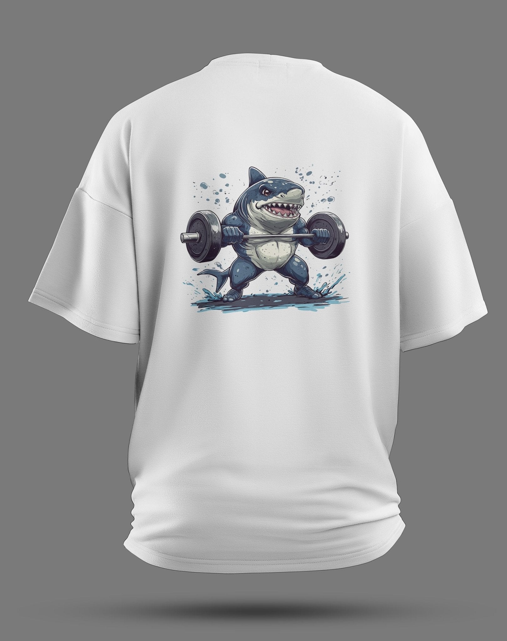 Shark Lift Oversized Tee - JAWX