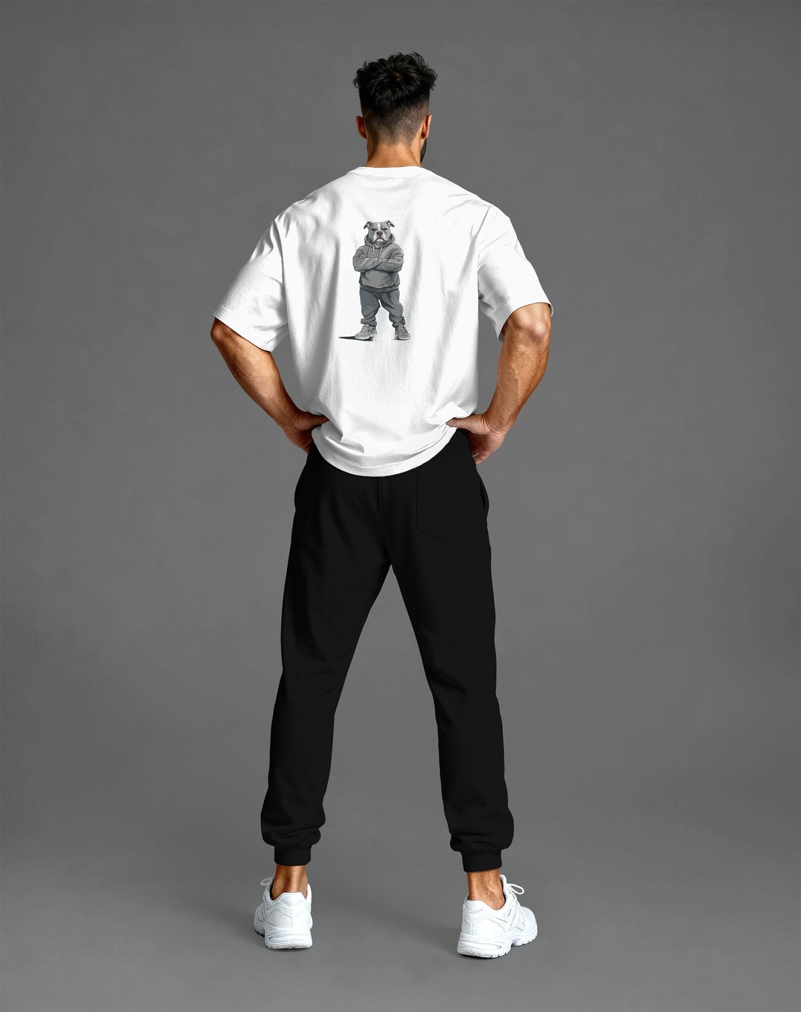 Shirt in Unbekannt – ready für jede Session. JAWX Gym Shirt. Staffy Oversized Tee