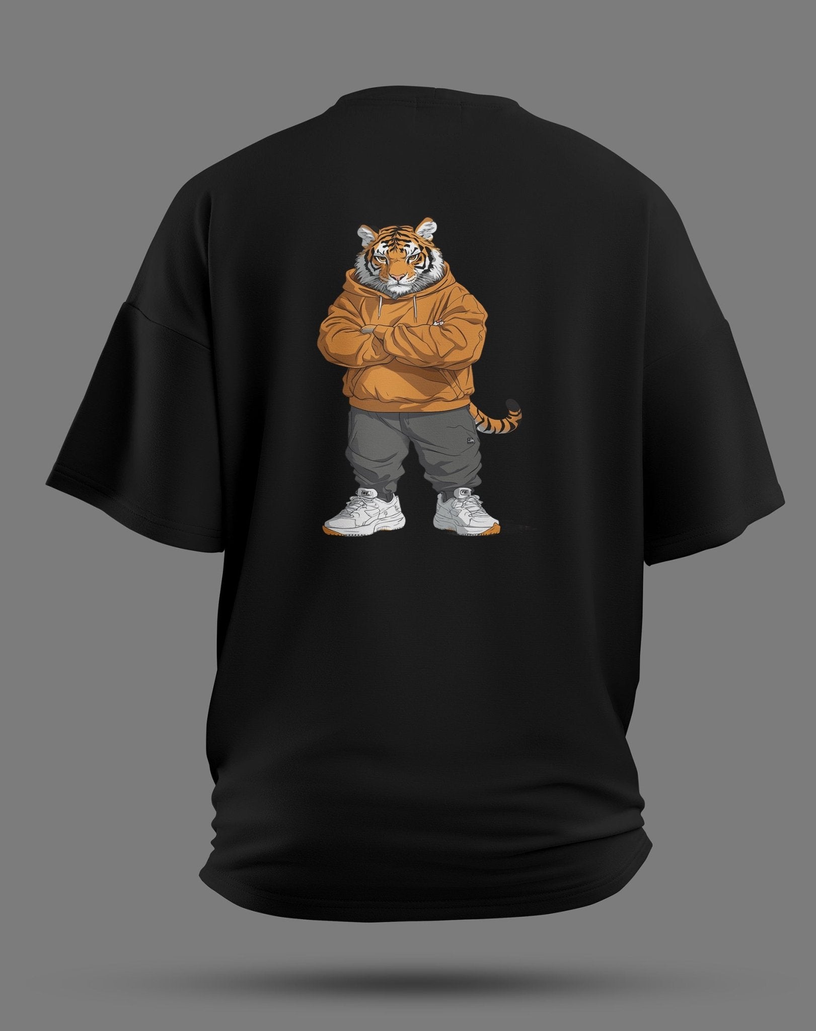 Tiger Oversized Tee - JAWX