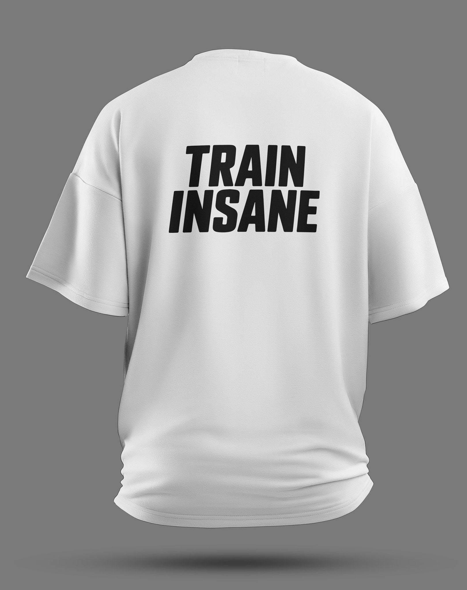 Train Insane – Oversized Gym Shirt für Disziplin & Fokus - JAWX