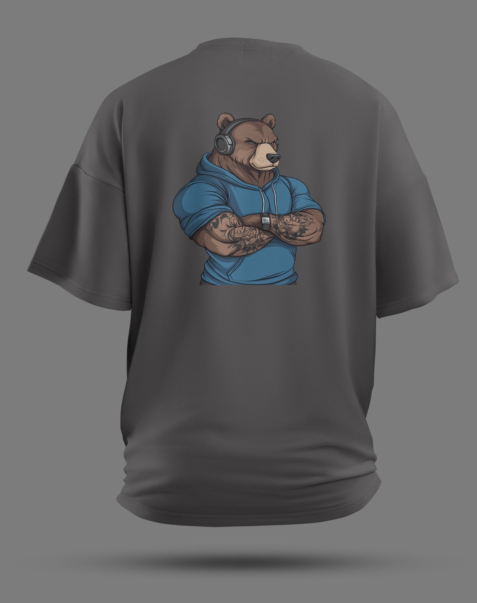 ALPHA BEAR Oversized T-Shirt - JAWX