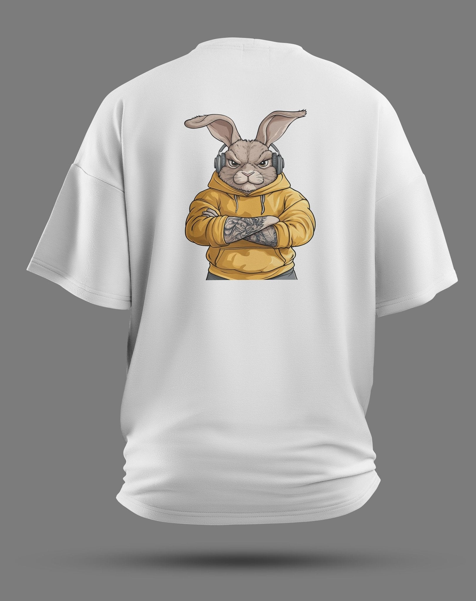 ALPHA BUNNY Oversized T-Shirt - JAWX