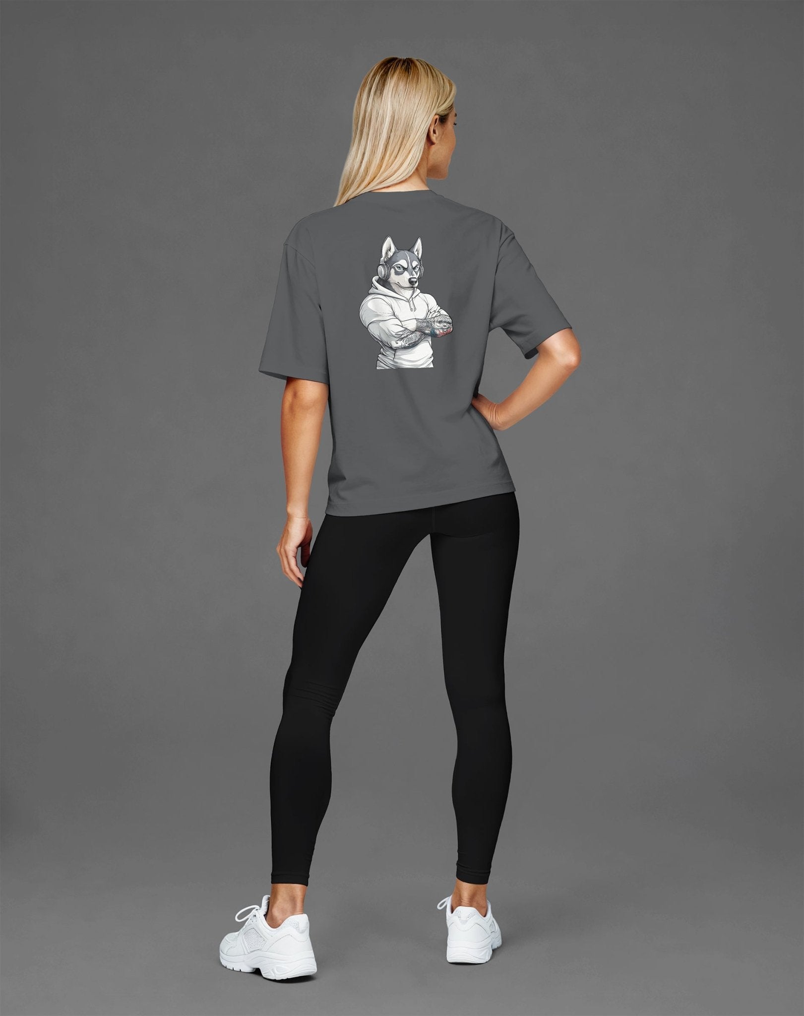 Shirt in Unbekannt – ready für jede Session. JAWX Gym Shirt. ALPHA HUSKY Oversized T-Shirt