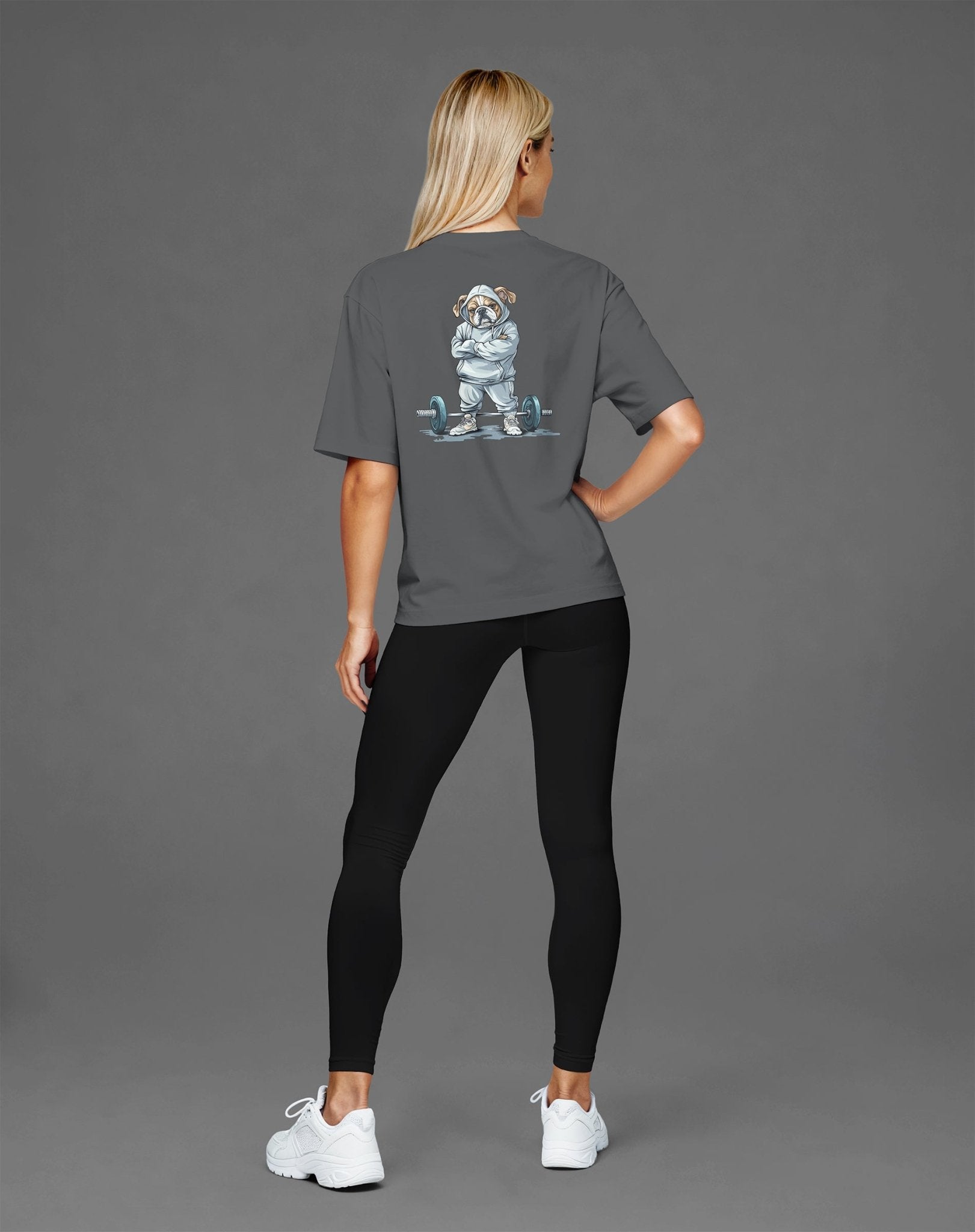 Shirt in Unbekannt – ready für jede Session. JAWX Gym Shirt. Bulldog Oversized Tee
