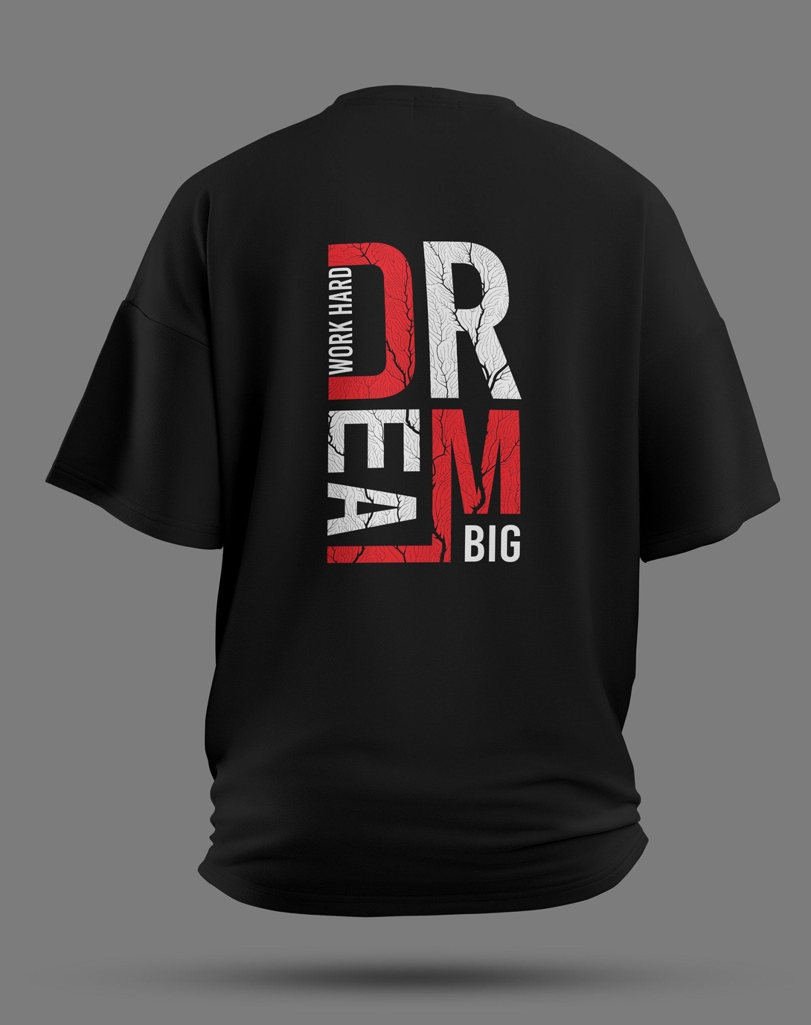 Dream Big – Oversized Gym Shirt für Vision & Drive - JAWX