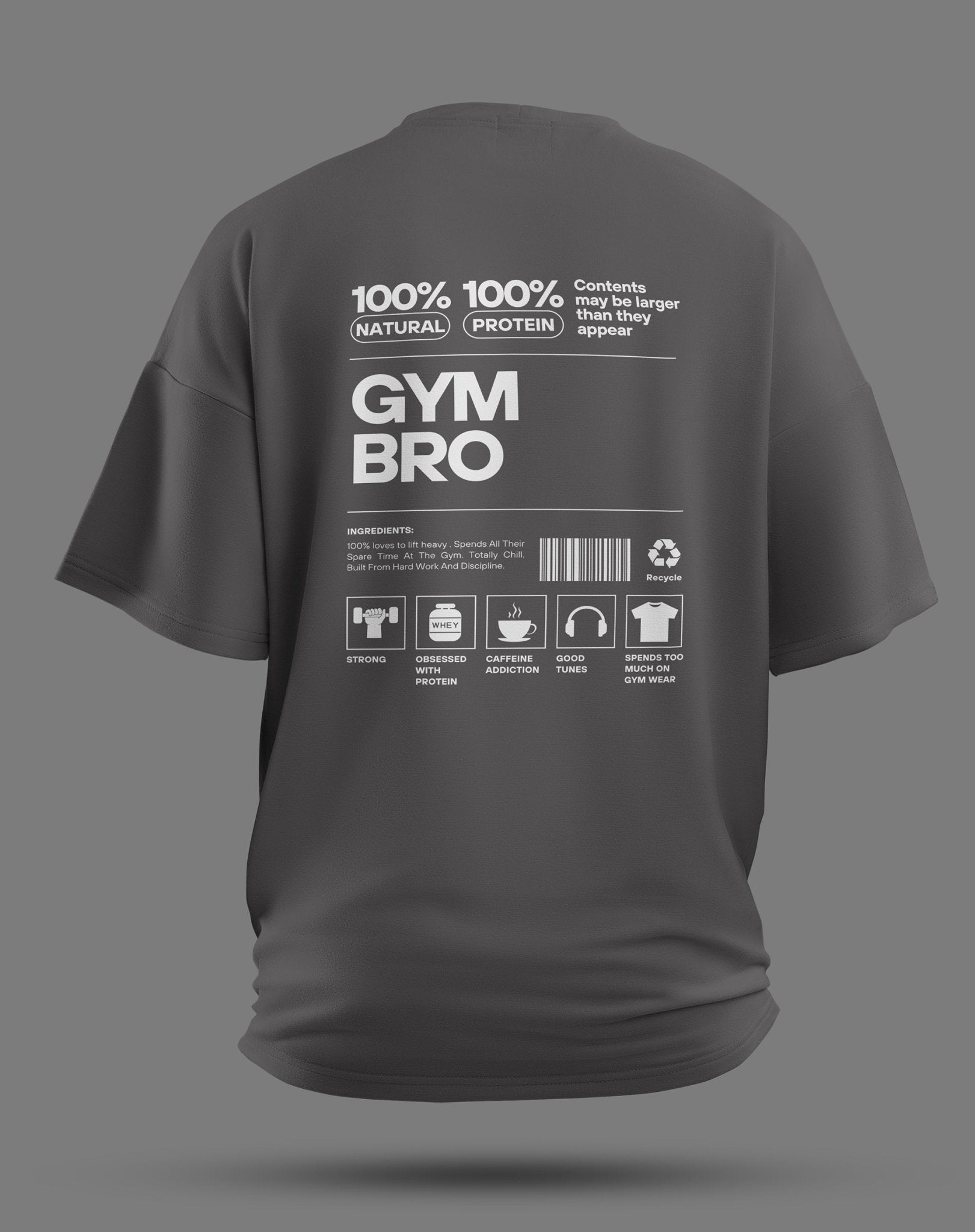 Gym Bro – Gym Shirt für Power & Personality - JAWX