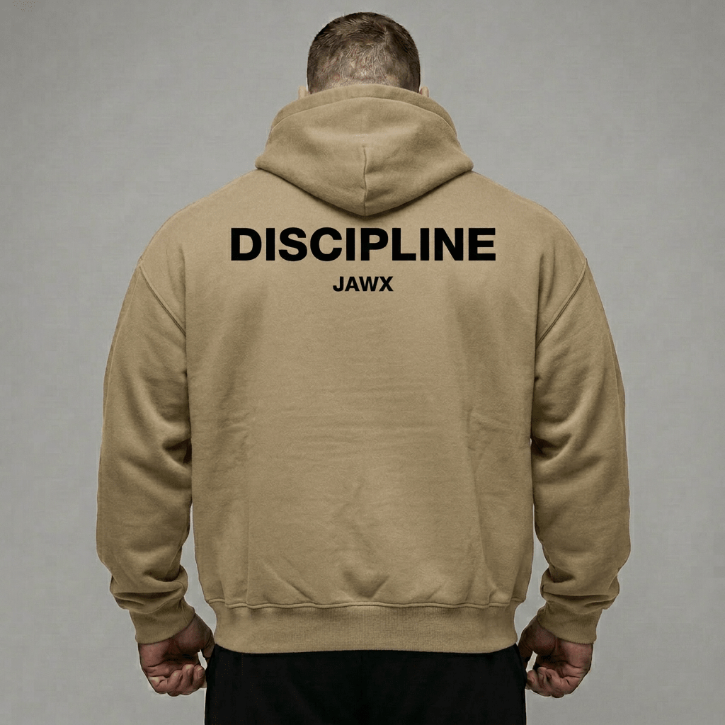 GYM - Hoodie DISCIPLINE - JAWX