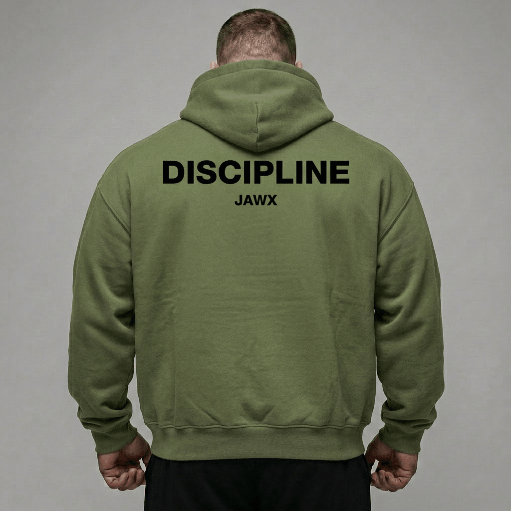 GYM - Hoodie DISCIPLINE - JAWX