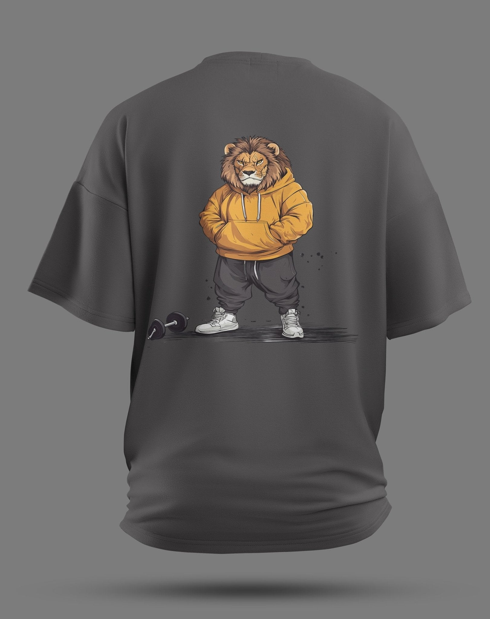 Lion Oversized Tee - JAWX