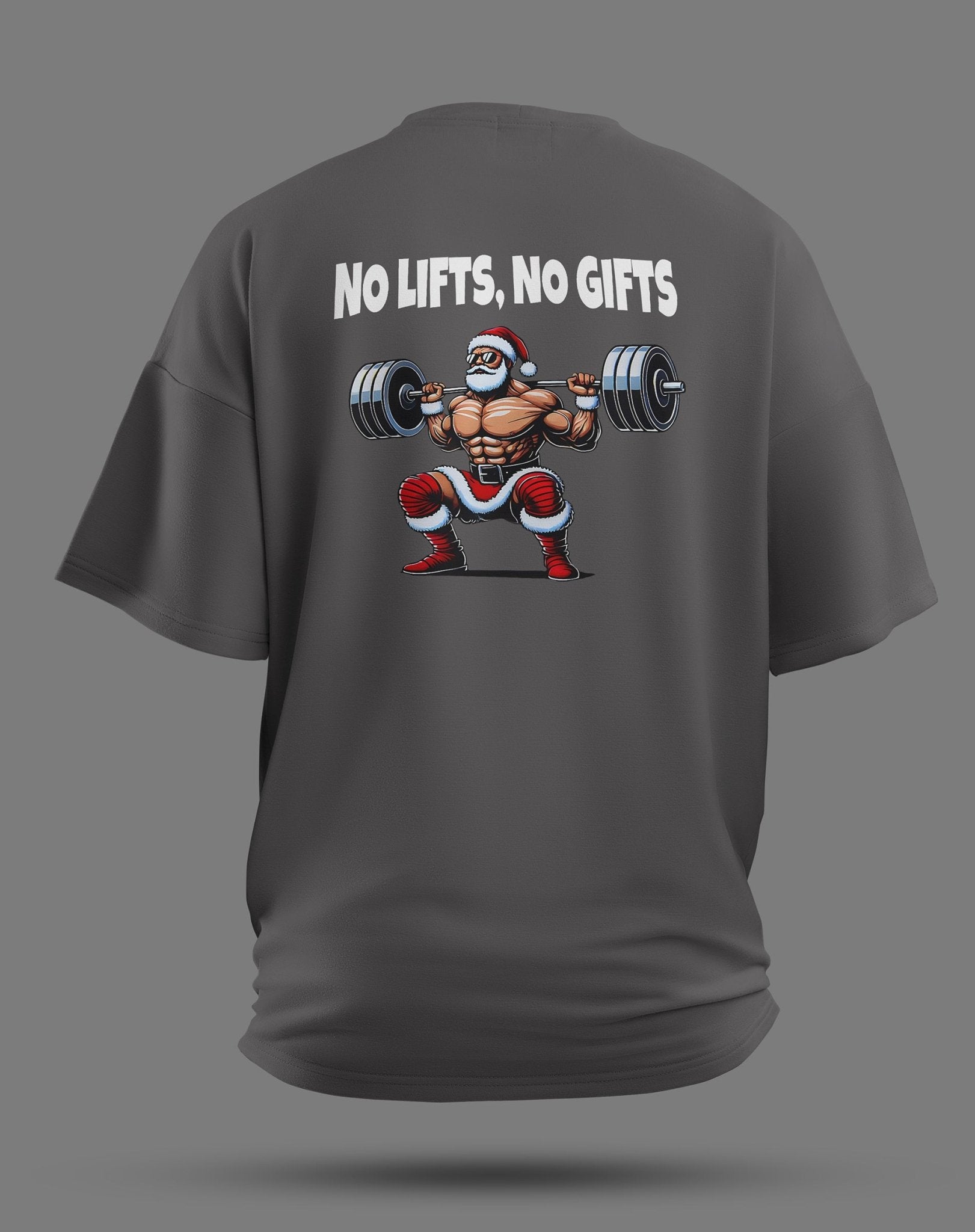No Lifts, No Gifts – Gym Shirt für echte Weihnachtskrieger - JAWX
