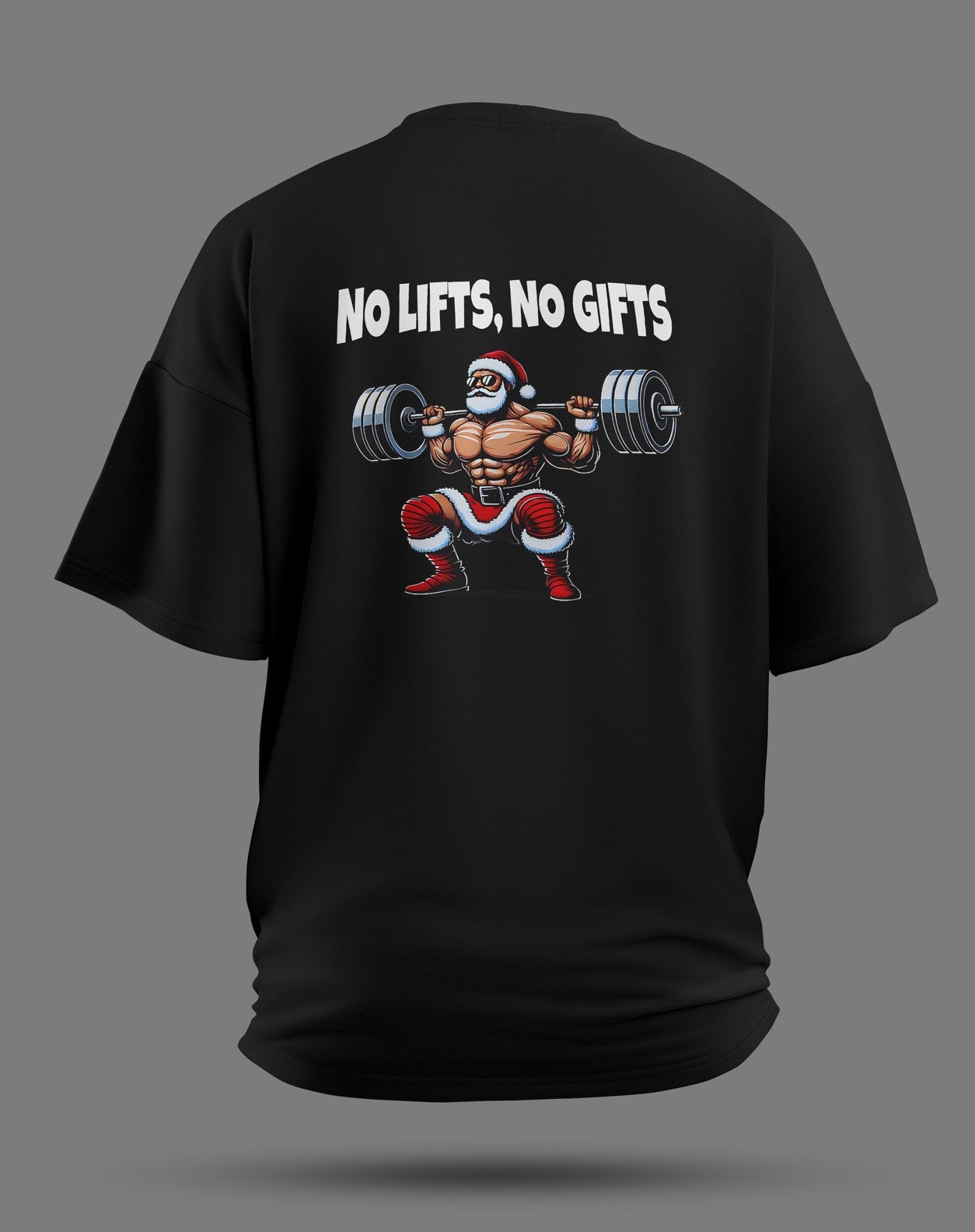 No Lifts, No Gifts – Gym Shirt für echte Weihnachtskrieger - JAWX