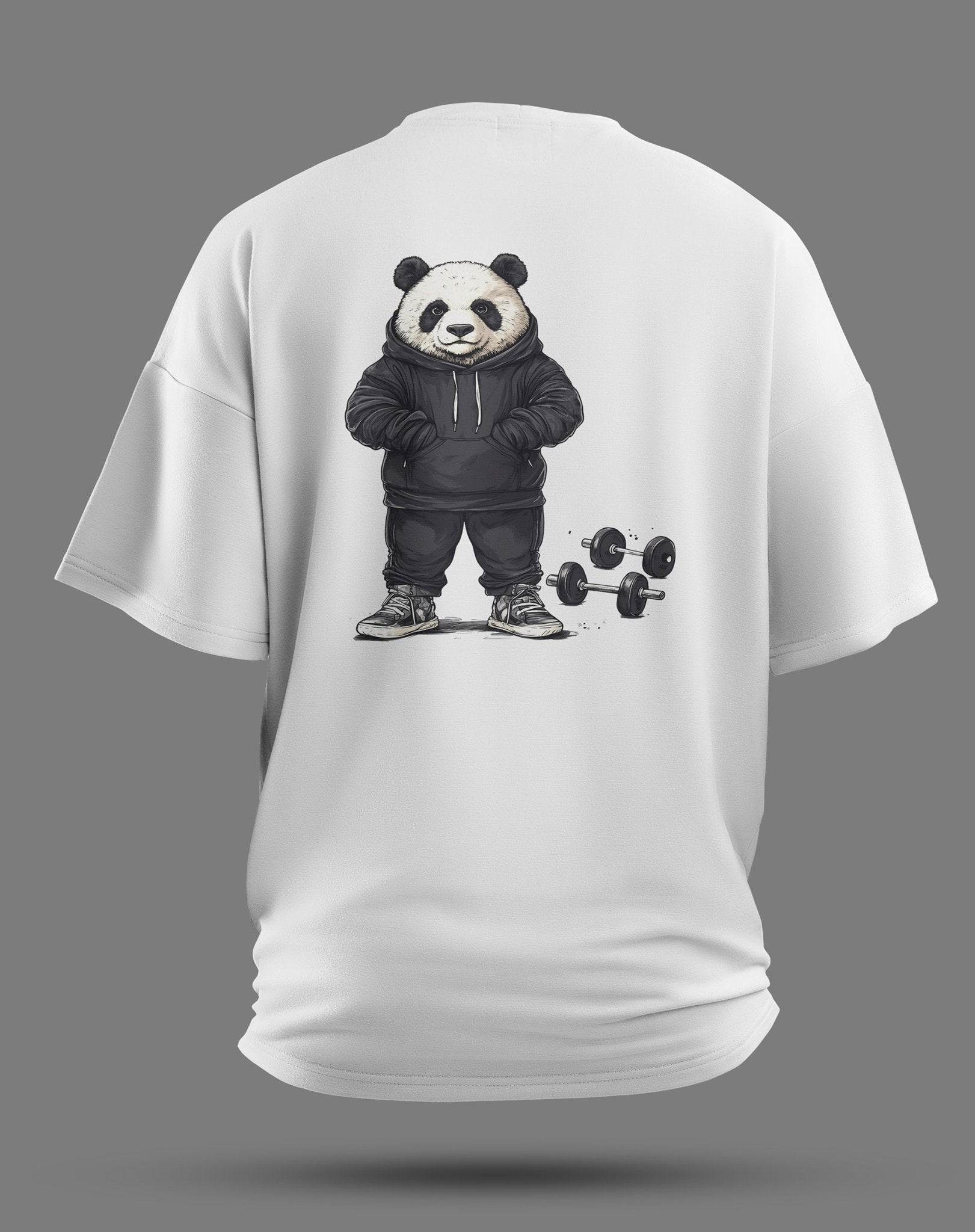 Panda Oversized Tee - JAWX