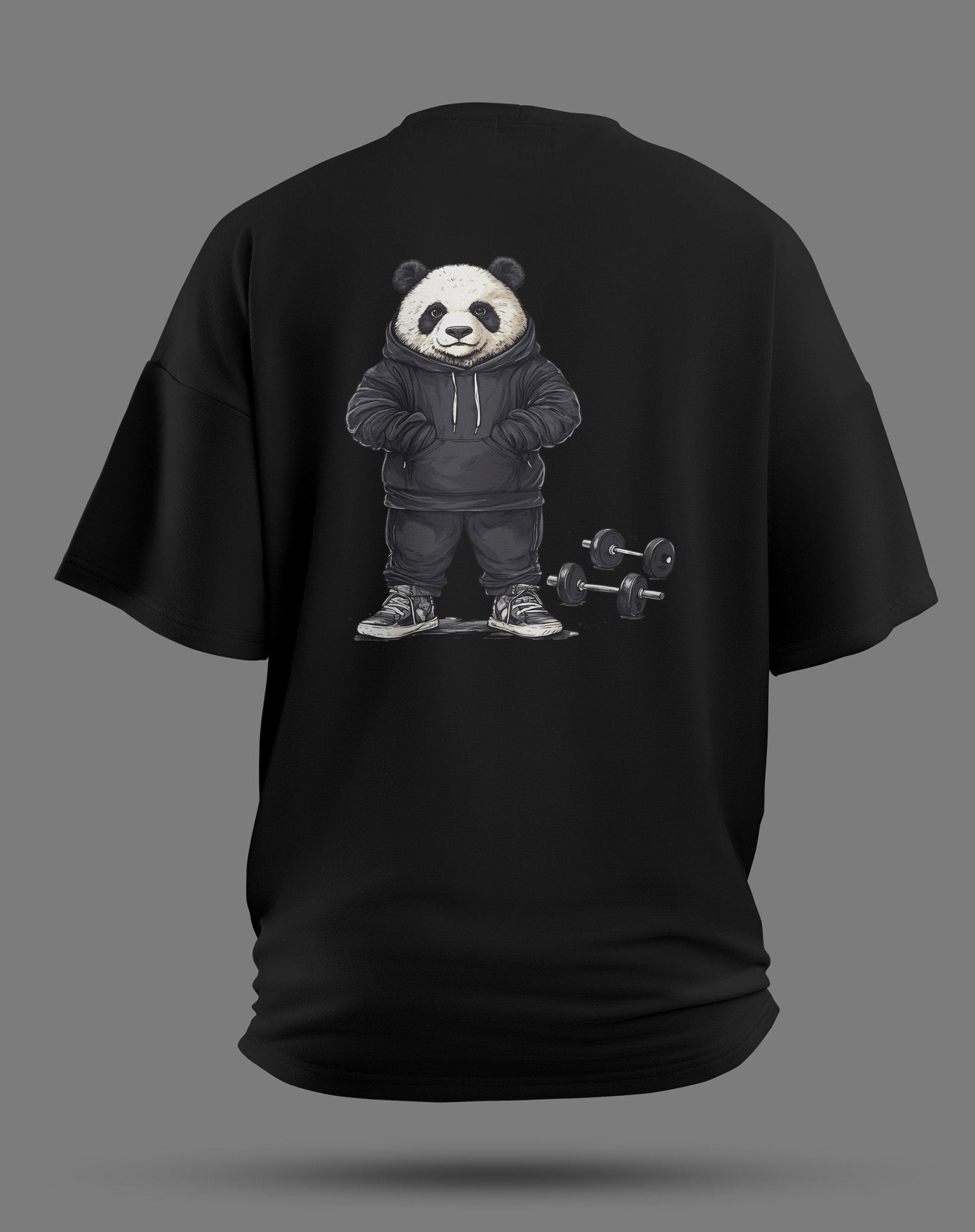 Panda Oversized Tee - JAWX