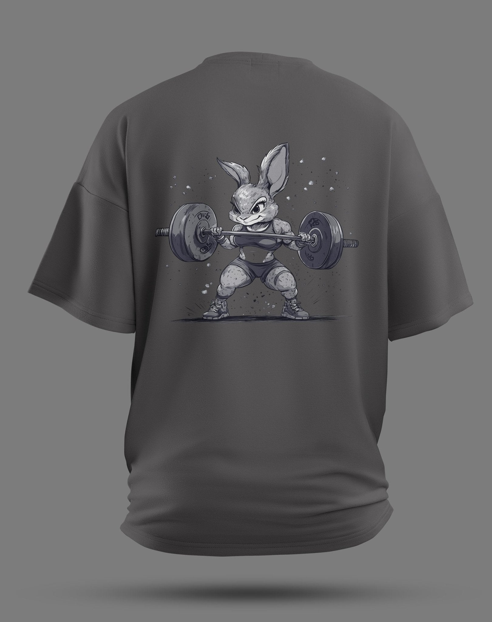 Rabbit Lift Oversized Tee - JAWX