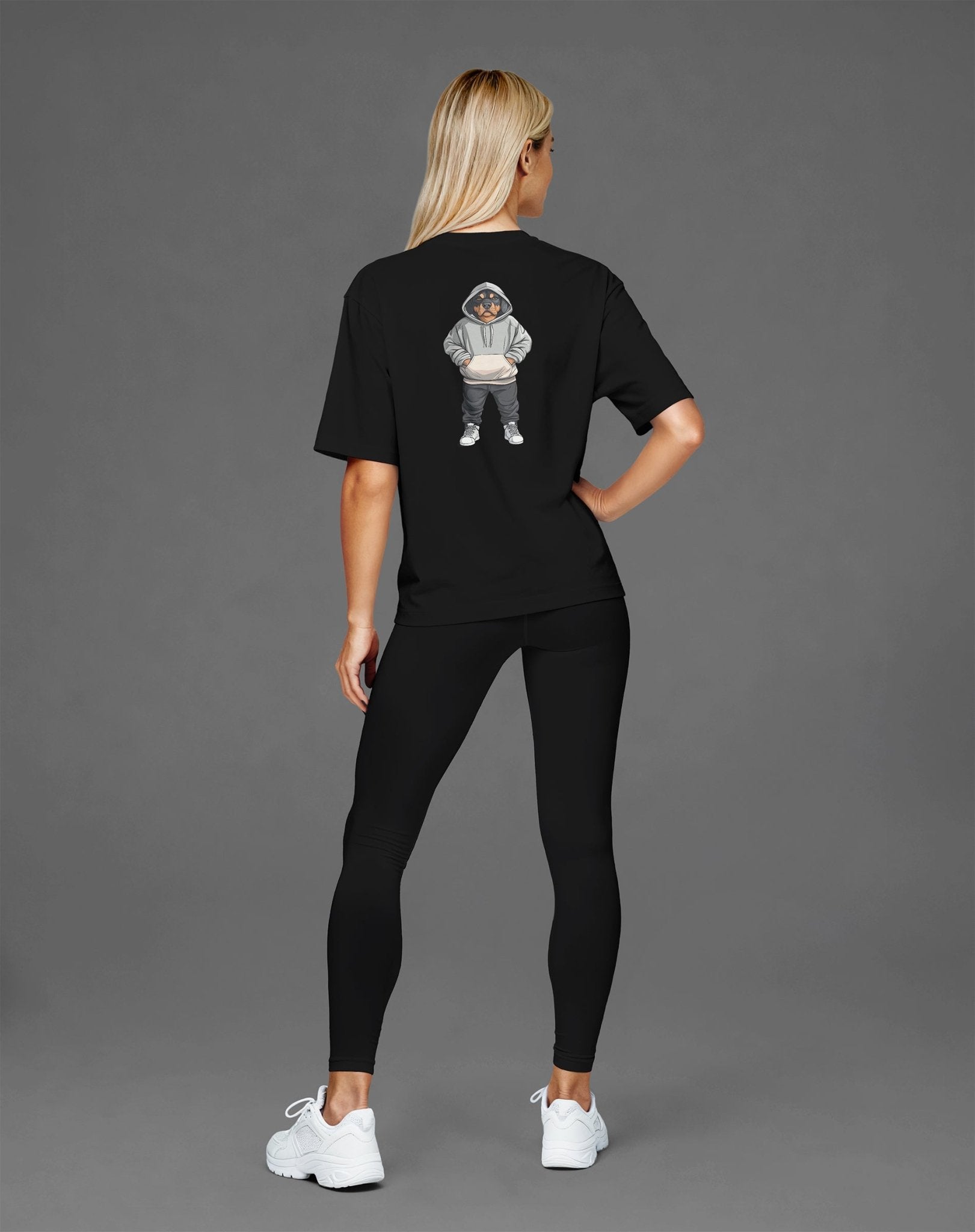 Shirt in Unbekannt – ready für jede Session. JAWX Gym Shirt. Rottie Oversized Tee