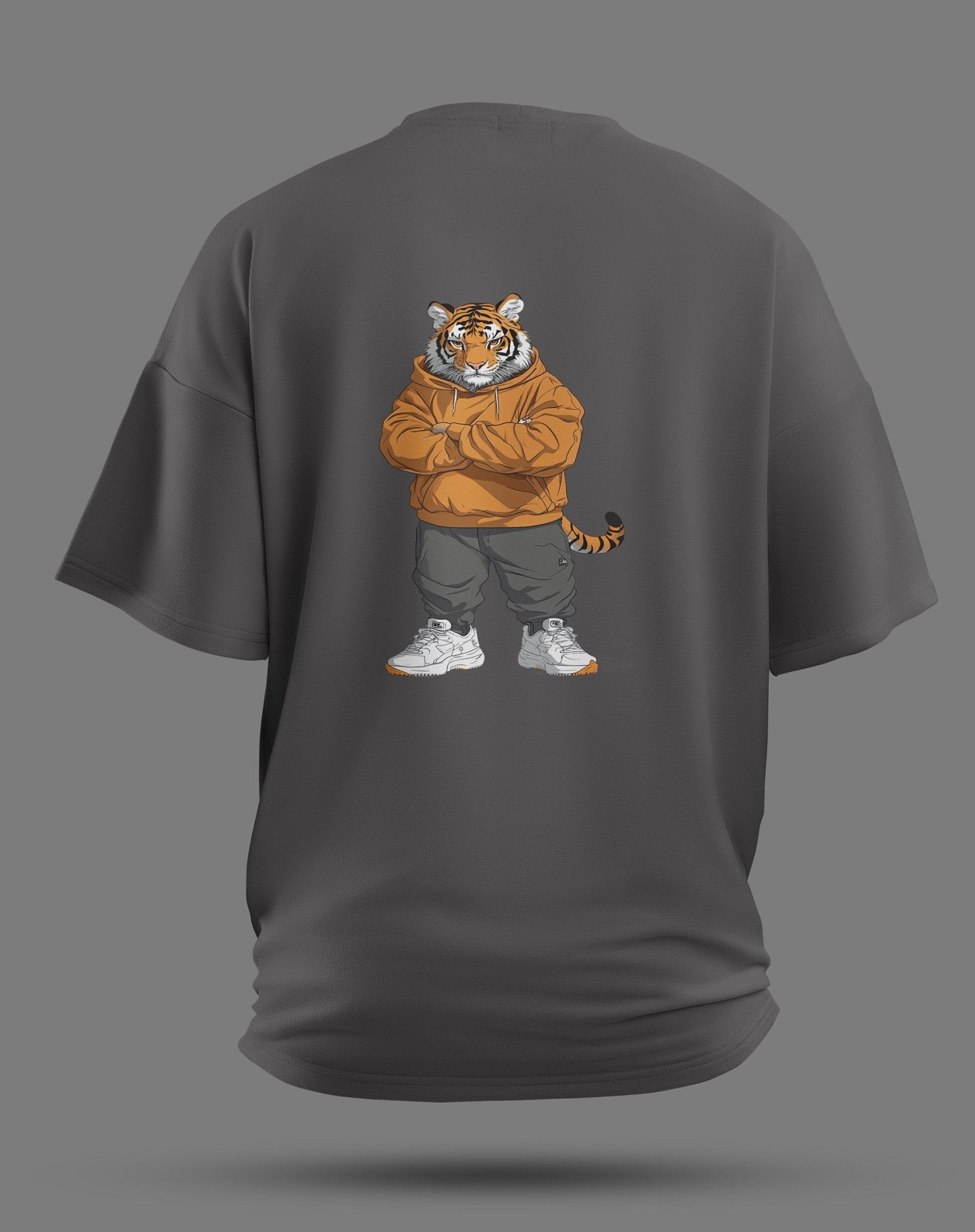 Tiger Oversized Tee - JAWX