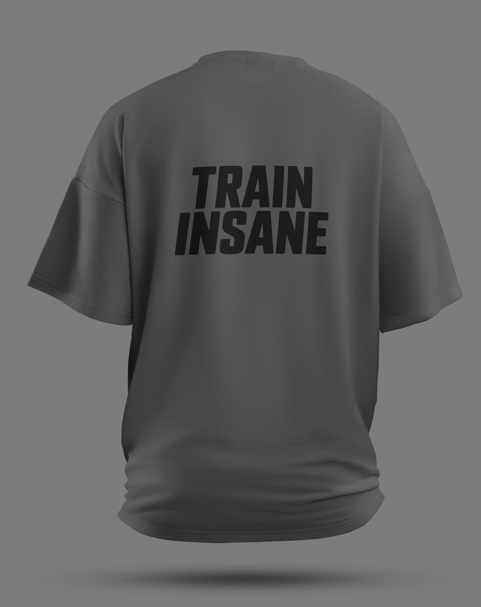 Train Insane – Oversized Gym Shirt für Disziplin & Fokus - JAWX